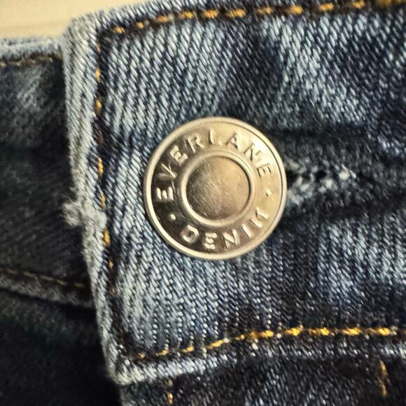 Everlane The Curvy Way-High Jean Organic Cotton Denim Size 33 R - Picture 5 of 9